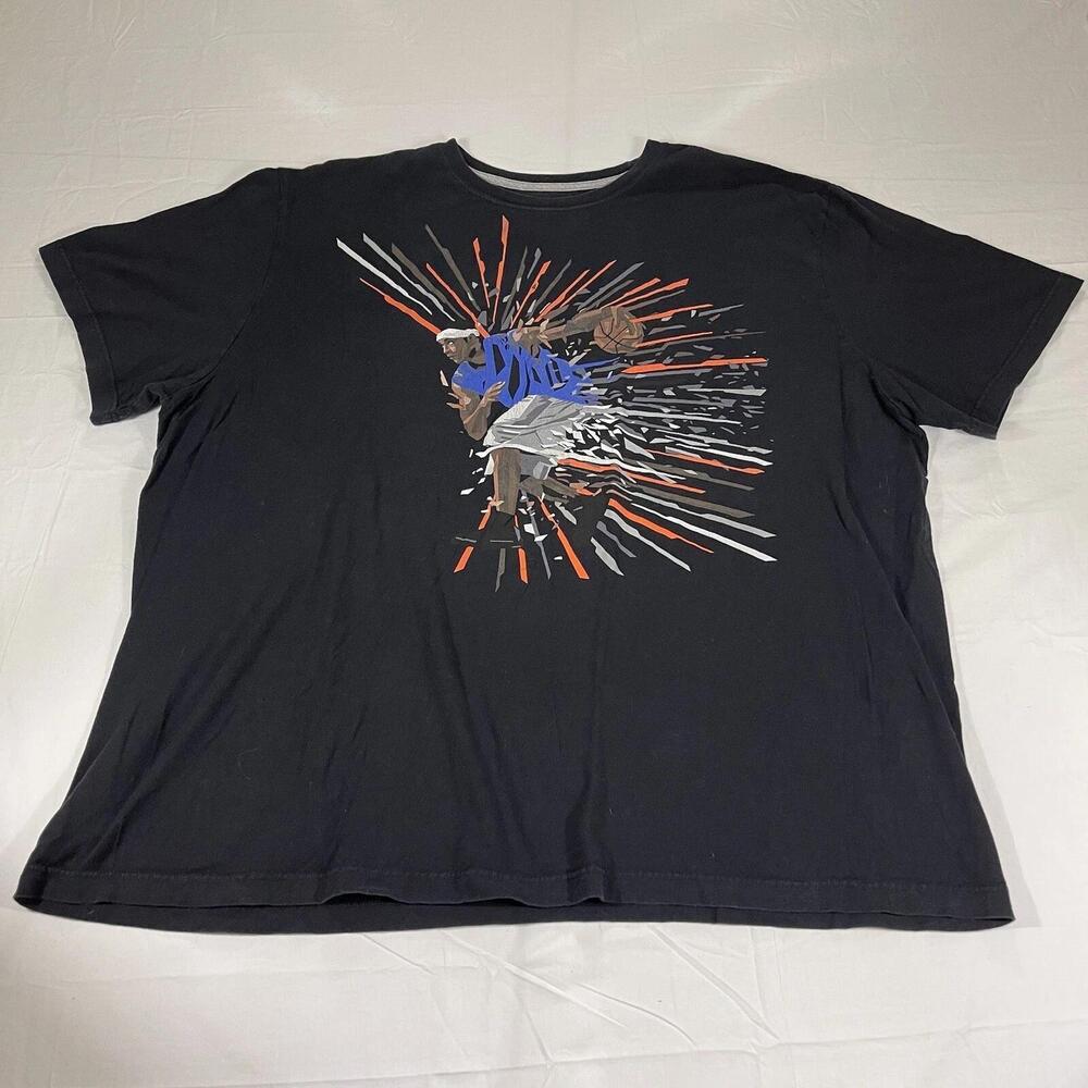 Air Jordan 4Xl T Shirt Carmelo Anthony Melo Graphic New York Knicks Rare